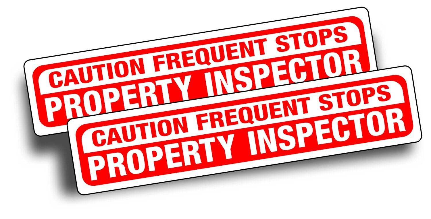 Suite Inspections Sign Magnet Magnetic Sign Property Inspector for Appraiser Building Permit ...
