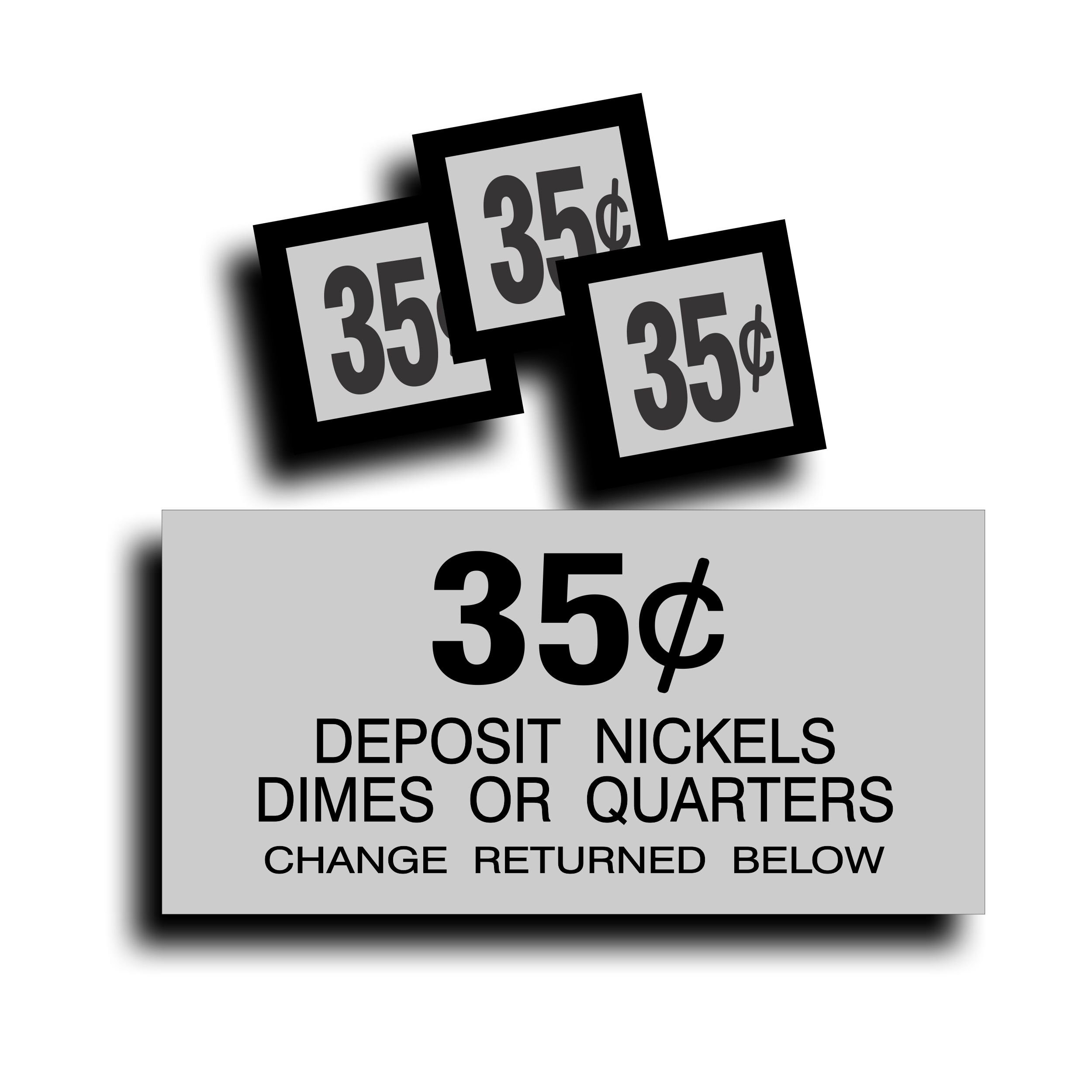 Vending Machine Restore Decal Sticker Fits Dixie Narco Machine. Coin ...