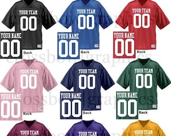 CUSTOM Football Jersey ANY Color Personalized Numbers Name & Team New!