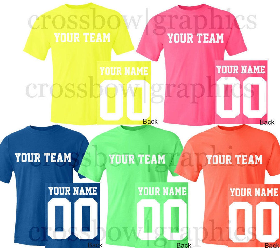 Neon Shirt Colors