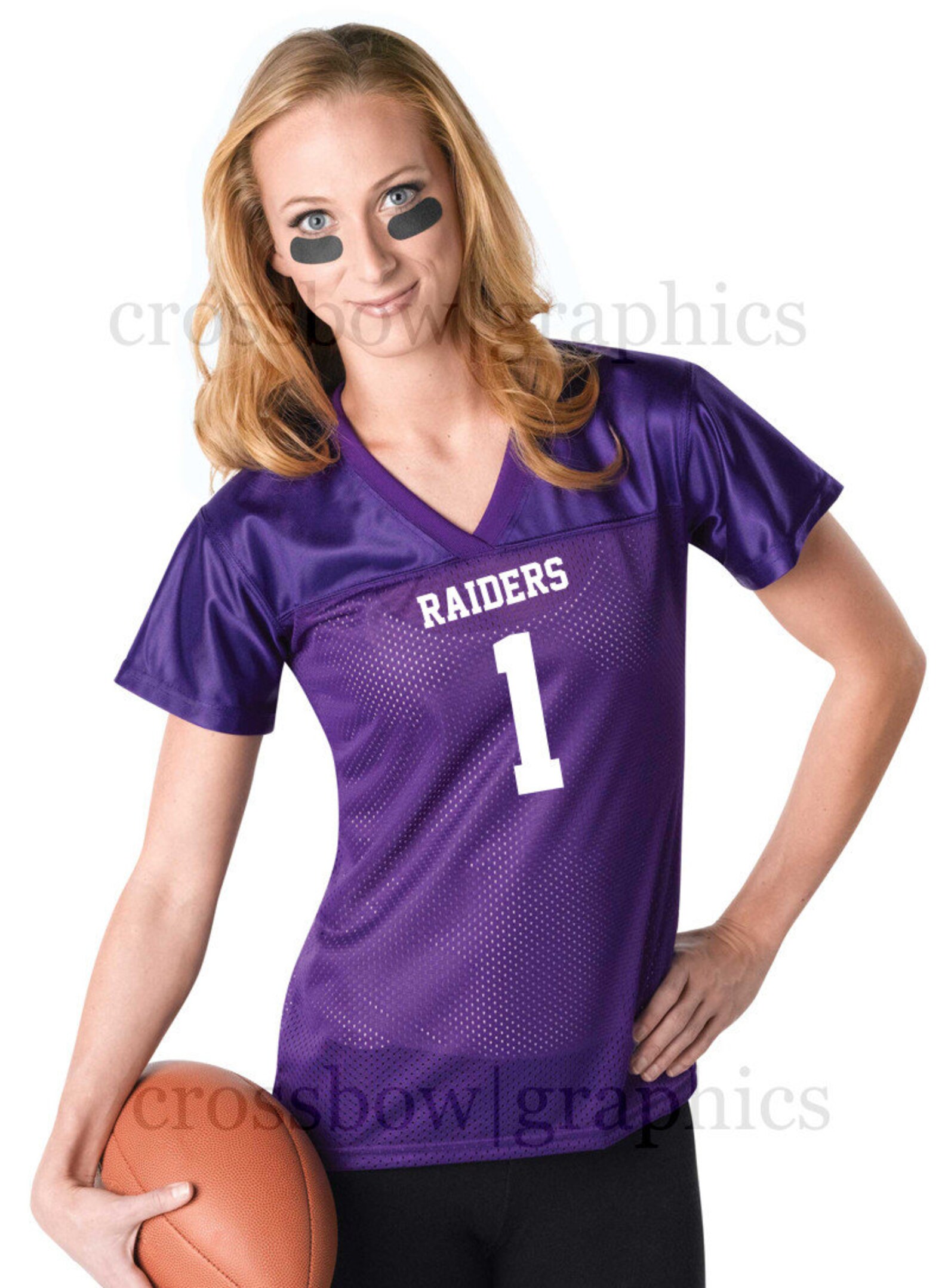 CUSTOM Ladies Football Jersey ANY Color Personalized Numbers Etsy