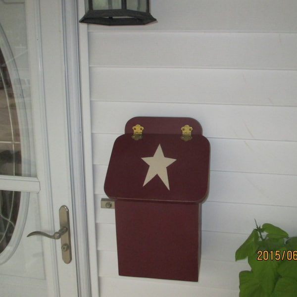 Wall Mounted Wooden Boxes Etsy