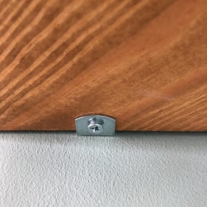 Close up of bracket provided