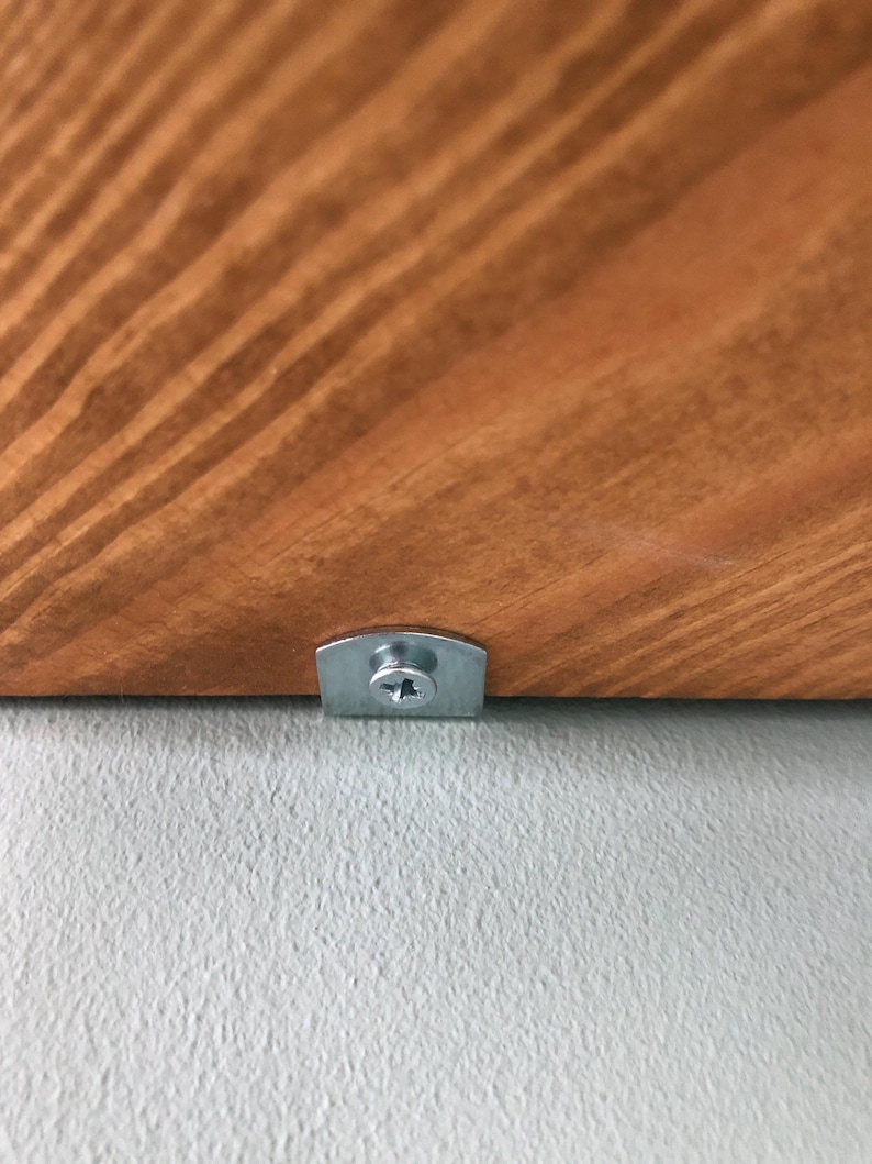 Close up of bracket provided
