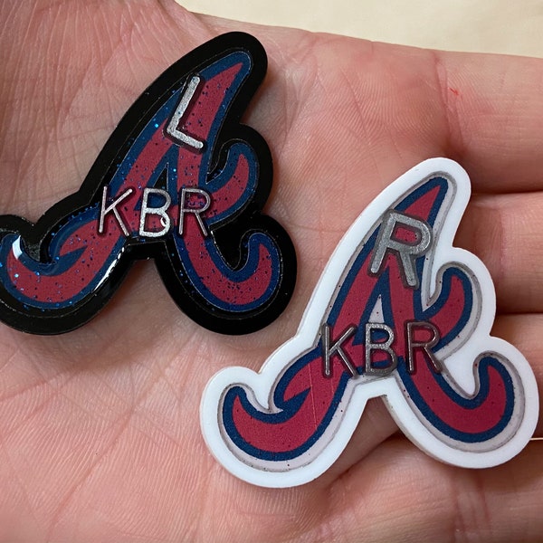 Custom X-Ray Markers - Braves - Light-weight and only 1/8" thick