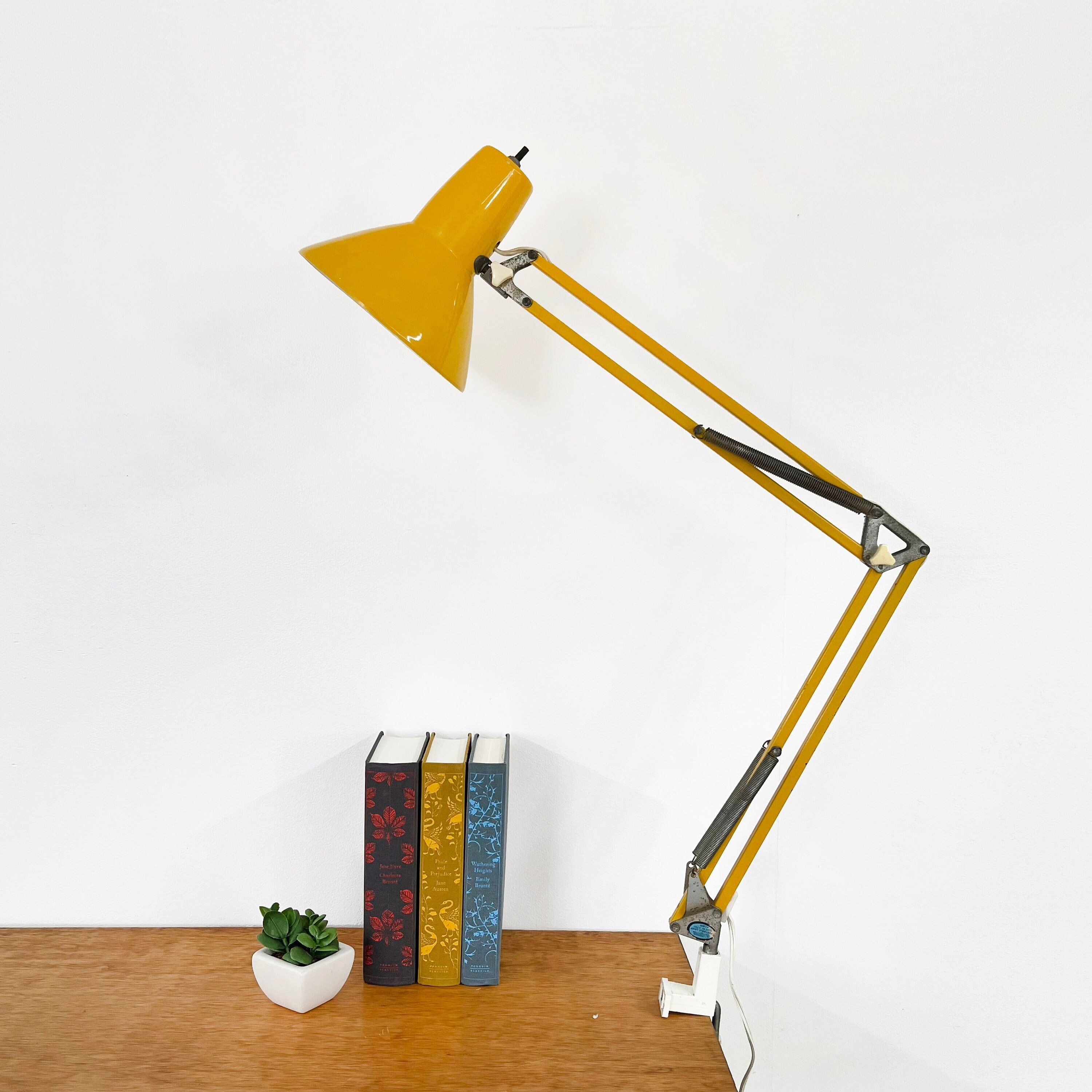 Articulating Lamp Vintage Ledu Desk Lamp Vintage Ledu Yellow Desk