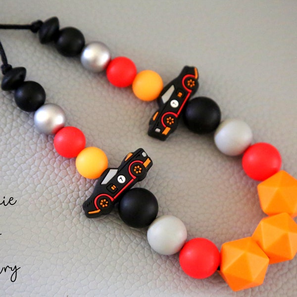 Race Car Necklace - Kid's Jewelry