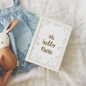 Cartes d'étape de bébé d'eucalyptus d'or {nb - 2yo} Téléchargement instantané