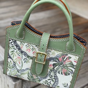 Mini Tote Bag Style Purse image 1