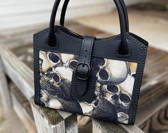 Mini Tote Bag Style Purse