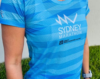 Sydney Marathon Running Tech Shirt and Singlet WOMEN.