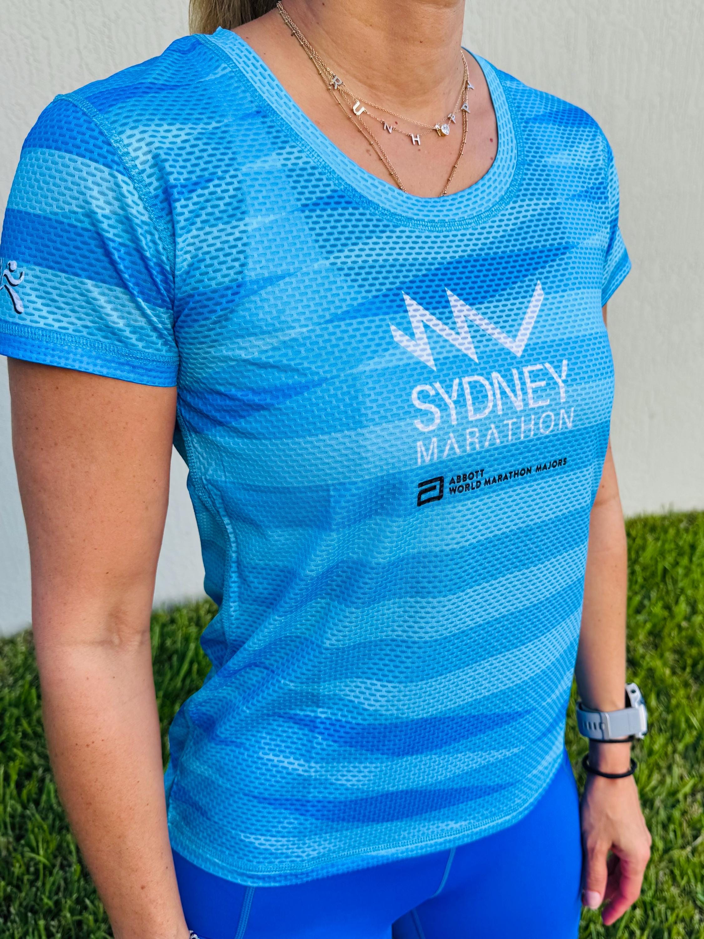 Sydney Marathon Running Tech Shirt and Singlet WOMEN.
