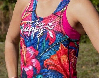 Kauai Marathon Running Tech Shirt and Singlet WOMEN.