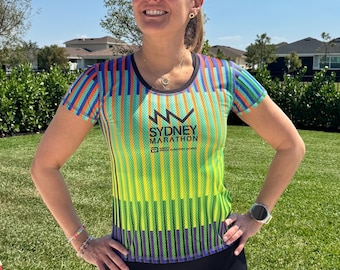 2026 SYDNEY Marathon Running Tech Shirt and Singlet WOMEN.