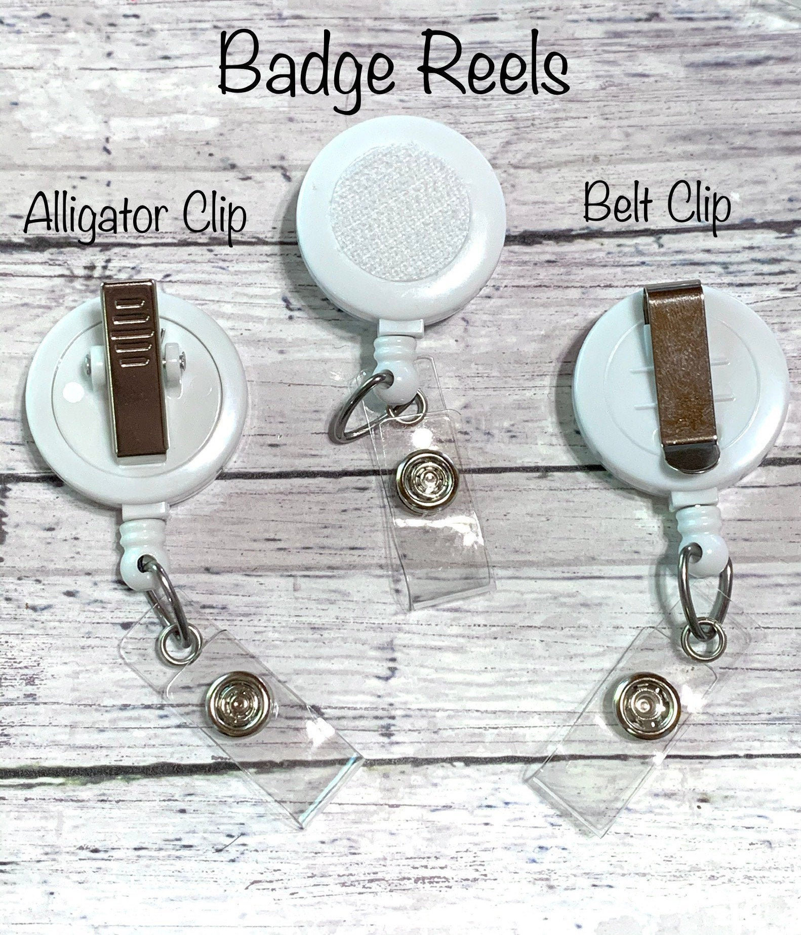 Alligator Badge Reel Halloween 