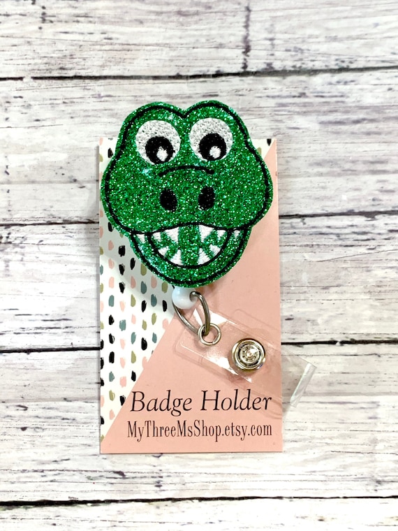 Velcro alligator clip retractable badge reel (badge buddies sold separately)