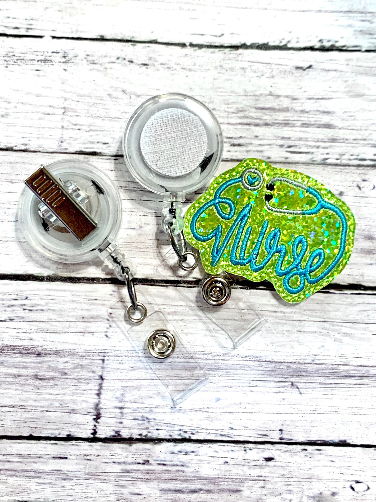 Nurse Badge Reel Badge Reel Topper Medical Badge Pull Etsy