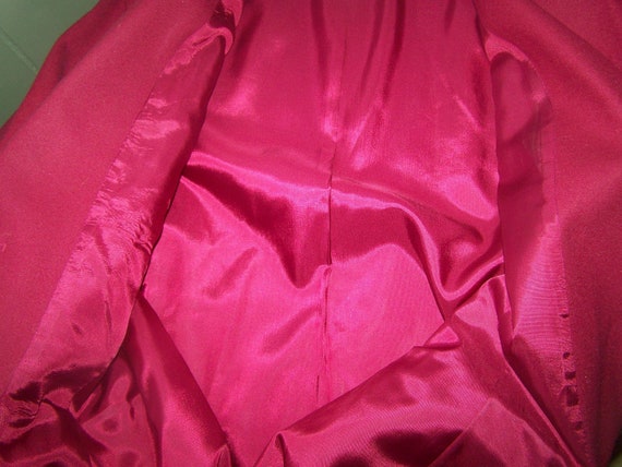 Vintage Pendleton Wool Jacket Blazer Red 8 - image 10