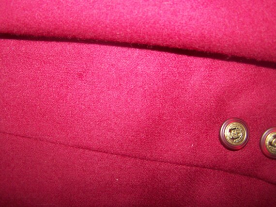 Vintage Pendleton Wool Jacket Blazer Red 8 - image 8