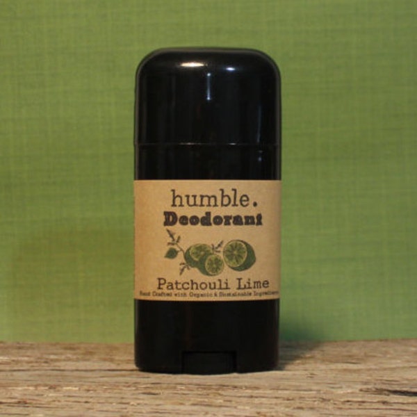 Organic Patchouli Lime Deodorant