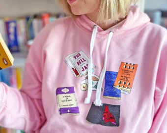 Fem Lit Book Lover Hoodie, Feminist Gift