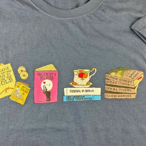 Spy Books T-Shirt, John Le Carre, Literary Tee image 5