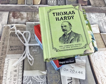 Thomas Hardy, Coin Purse, Far from the Madding Crowd, Literary Gift, Book purse, Tess of the D'urbervilles, Jude the Obscure