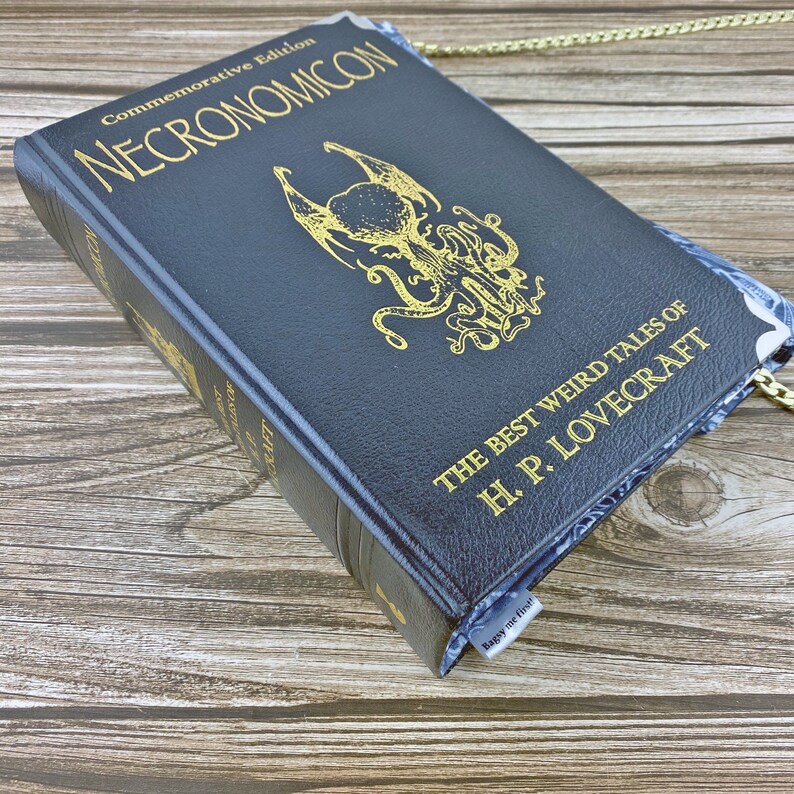 Necronomicon HP Lovecraft Scifi Gift Pulp Fiction Fan Etsy