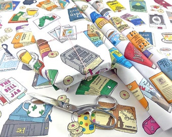 Wrapping paper for books, Book gift wrap, Book wrapping paper, Book paper, Book lover, Bookworm, Reader, Gift wrap for books, Book nerd