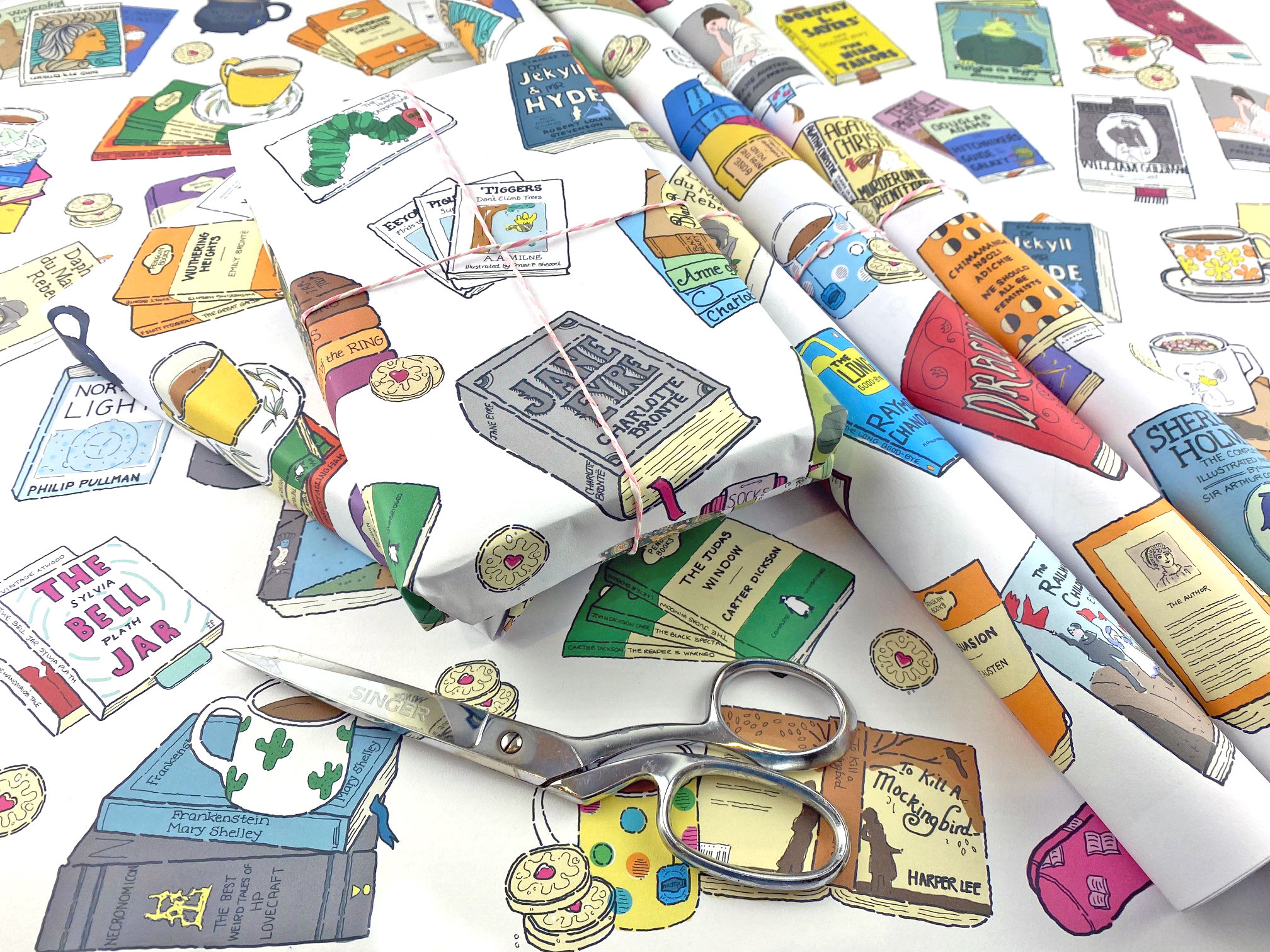 Wrapping Paper For Books Book Gift Wrap Librarian Wrapping - Etsy Singapore