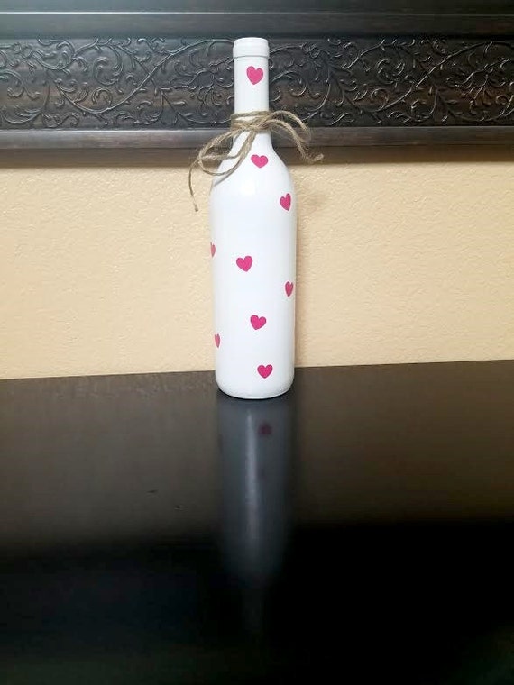 Valentine S Day Decor Valentine S Day Wine Bottle Etsy