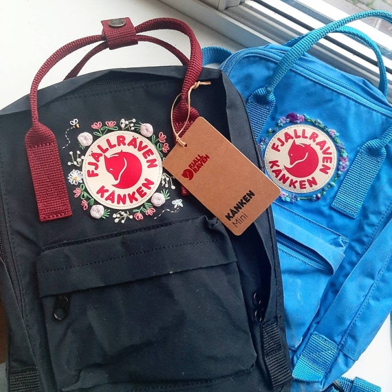 CUSTOM Fjallraven Kanken Embroidery Backpack Etsy Canada