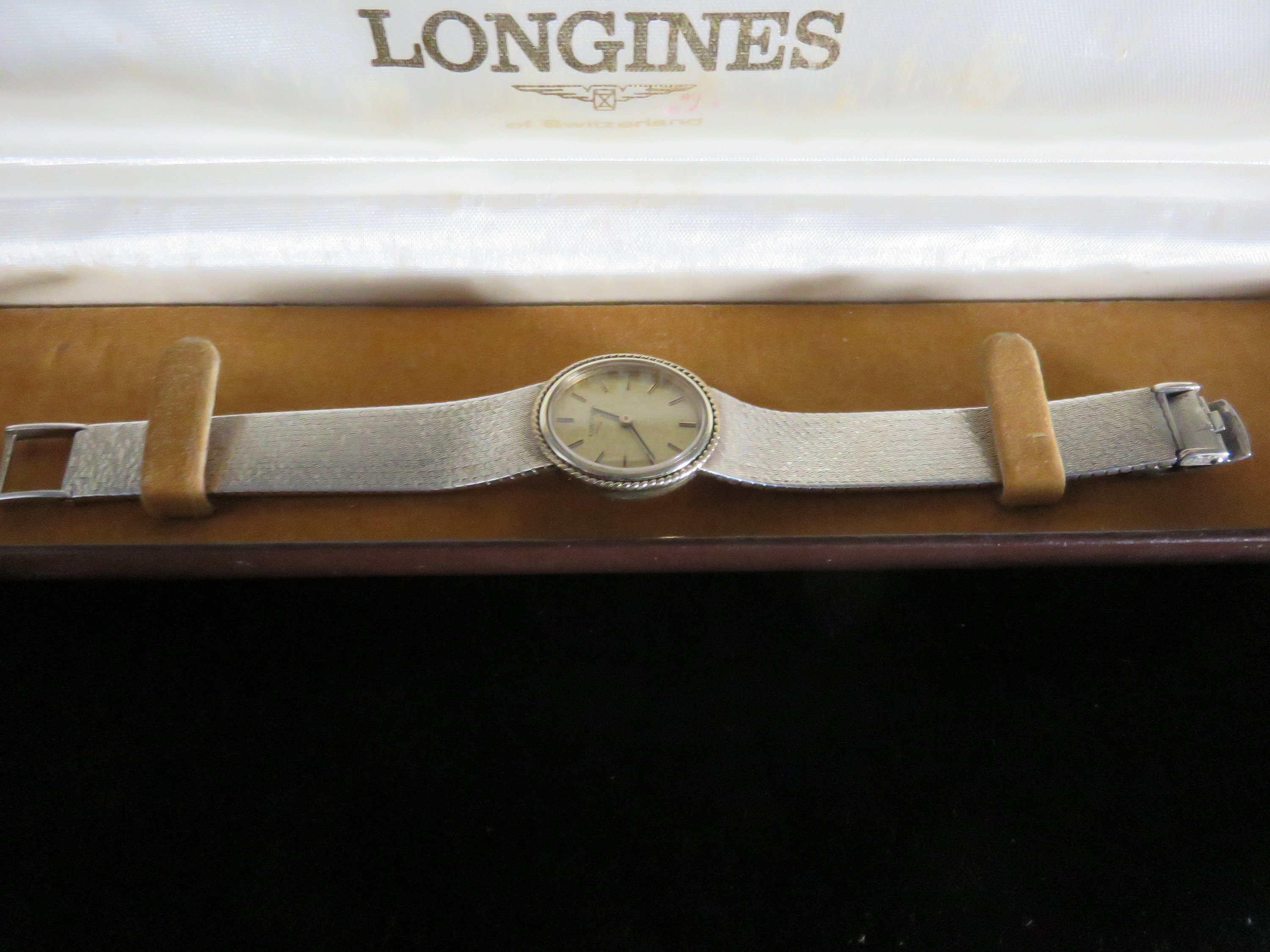 Ladies Rolled Gold Longines Swiss 