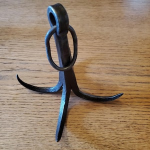 French butchers hooks/Hand made pan hooks/Kitchen decor/kitchen hooks/kitchenalia/Antique hand forged hooks/kitchen hooks/ceiling hooks