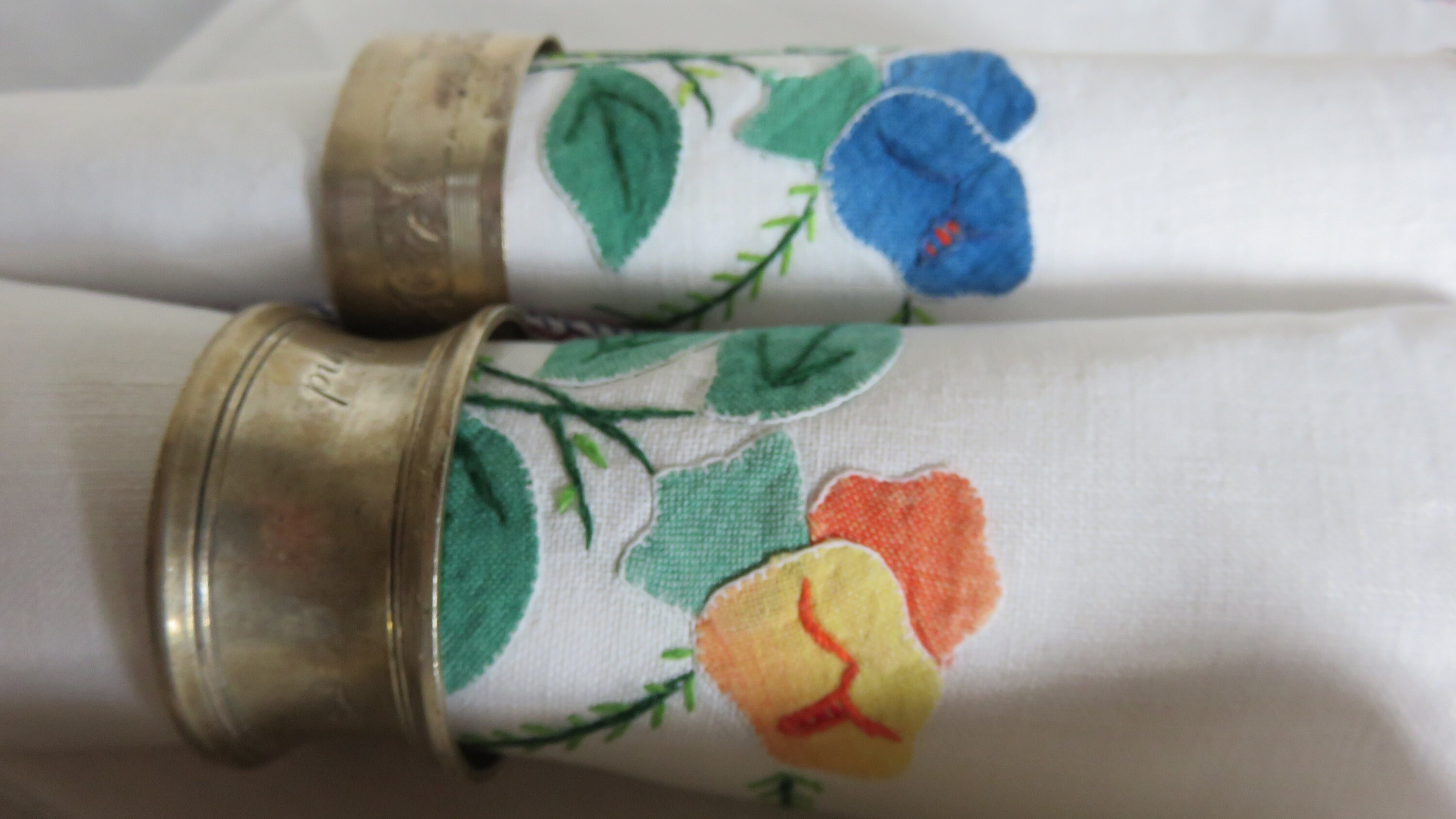 Serviettes Vintage/Linge Vintage/Serviette en Linge/Livraison Gratuite/Cadeaux de Mariage/Salle à Ma