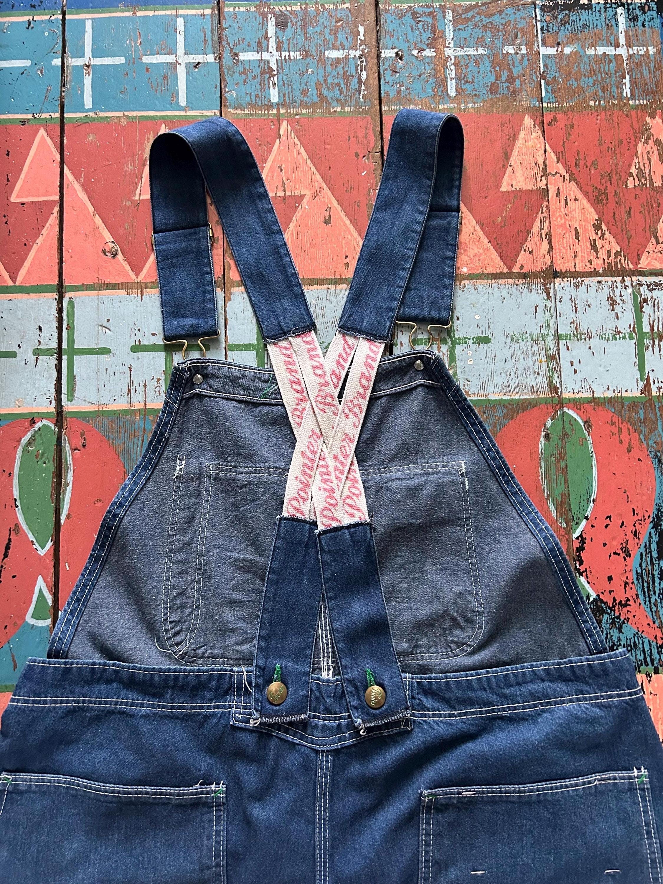 70s POINTER BRAND VINTAGE オーバーオール アメリカ製 Perfect,vintage 70s 80s Pointer Brand Denim Overalls Size XS