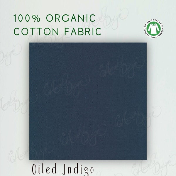 Organic Cotton Gots Fabric Etsy