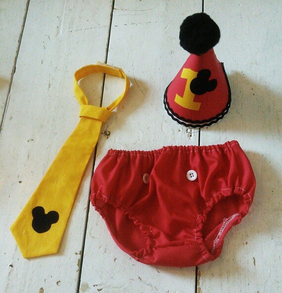 mickey mouse cake smash outfit