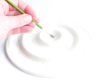 Handmade Ceramic Watercolour Palette, Artist Painting Palette