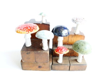 Toadstool Decoration, Ceramic Toadstool, Autumn, Mushroom Decoration