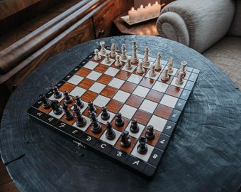 Set Of Magnetic Wooden Chess