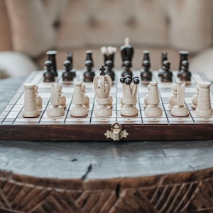 Set Of Wooden Chess