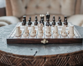 Set Of Wooden Chess
