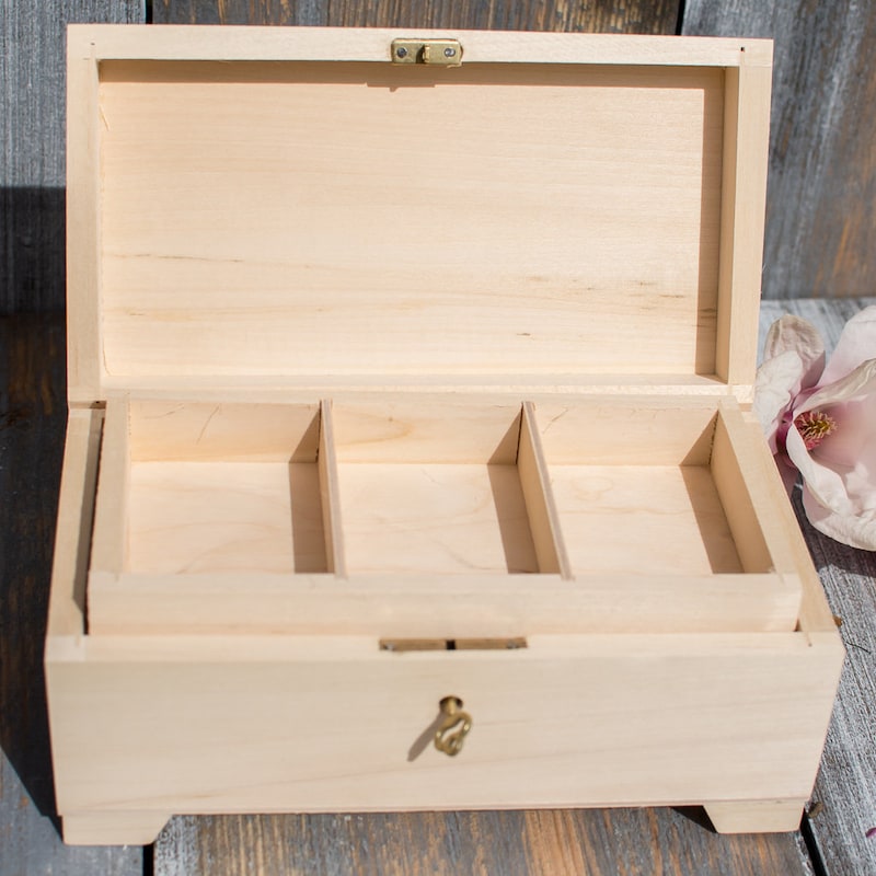 Unfinished Wood Box - Etsy