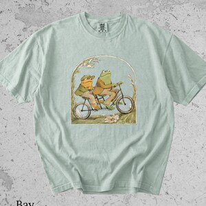 Frog and Toad Shirt Comfort Colors® T shirt, frog shirt, frog gifts, frog and toad funny shirt Classic Book T-shirt, Cottagecore Shirt Bay