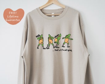 That's it I'm not going sweatshirt sweater, *Lifetime print guarantee* Christmas sweatshirt, Christmas sweater, Funny Christmas sweater