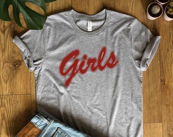 GIRLS Friends T-shirt shirt SCREEN PRINTED Bella Canvas Unisex S-2XL Tv sitcom Friends Monica Geller Rachel Green Worldwide Shipping