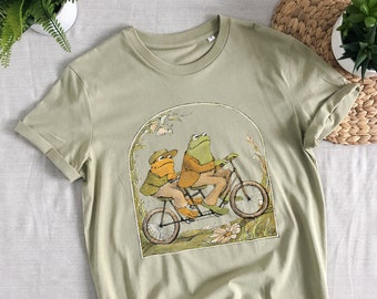 Frog and Toad Shirt *Lifetime print guarantee*, frog shirt, frog gifts, frog and toad funny shirt Classic Book T-shirt, Cottagecore Shirt