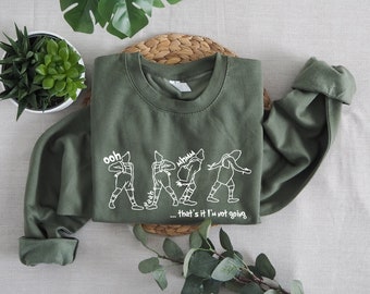 That's it I'm not going sweatshirt sweater, *Lifetime print guarantee* Christmas sweatshirt, Christmas sweater, Funny Christmas sweater