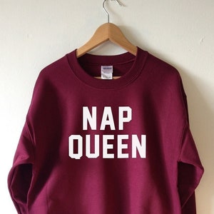 Nap Queen Sweater Sweatshirt Jumper High Quality WATER BASED image 1